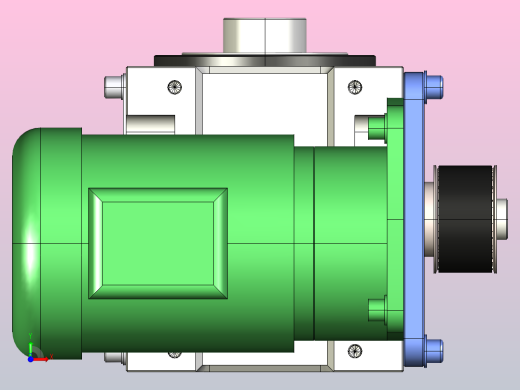 ER-RU110DF英锐凸轮分割器全套3D图档前视缩略图