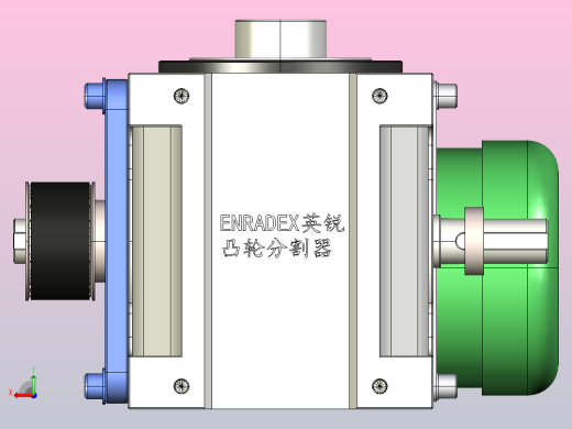 ER-RU110DF英锐凸轮分割器全套3D图档后视缩略图