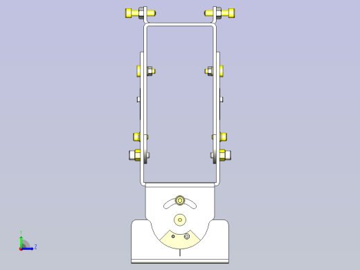 轴倾斜验证夹具3D图左视缩略图