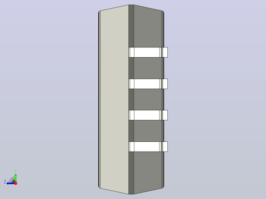 106x SOIC 封装（小外形集成电路）SOIC127P1032X265-8N右视缩略图