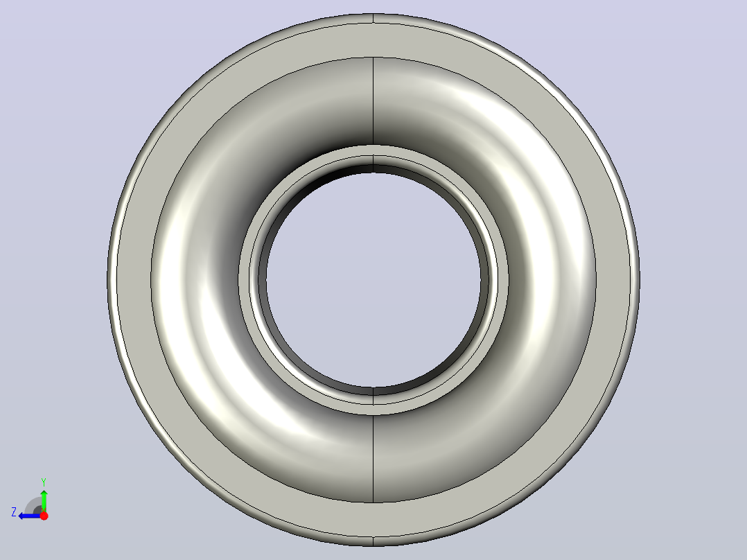 SKF自调心球轴承ball_bearing_2305_k_0右视图