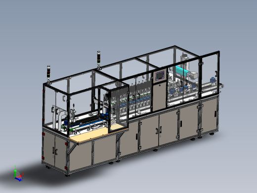 变压器生产线前段整形测试分拣流水线