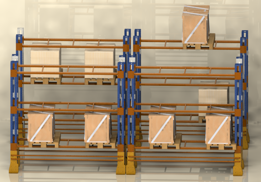 Palet货架3D数模