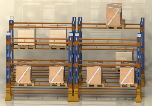 Palet货架3D数模缩略图