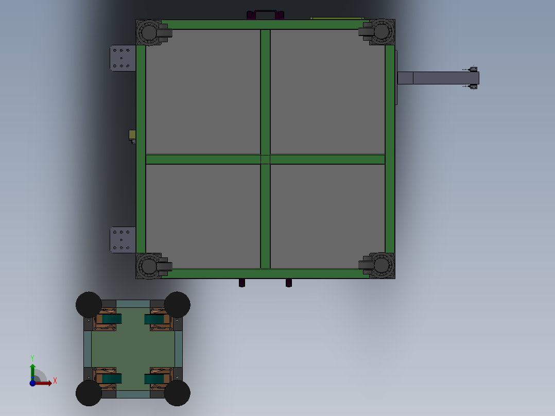 电器配件自动激光打标机sw18前视图