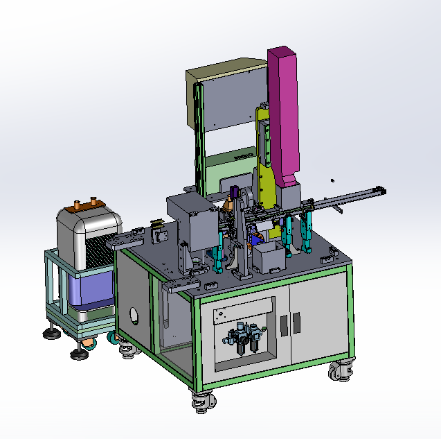 电器配件自动激光打标机sw18
