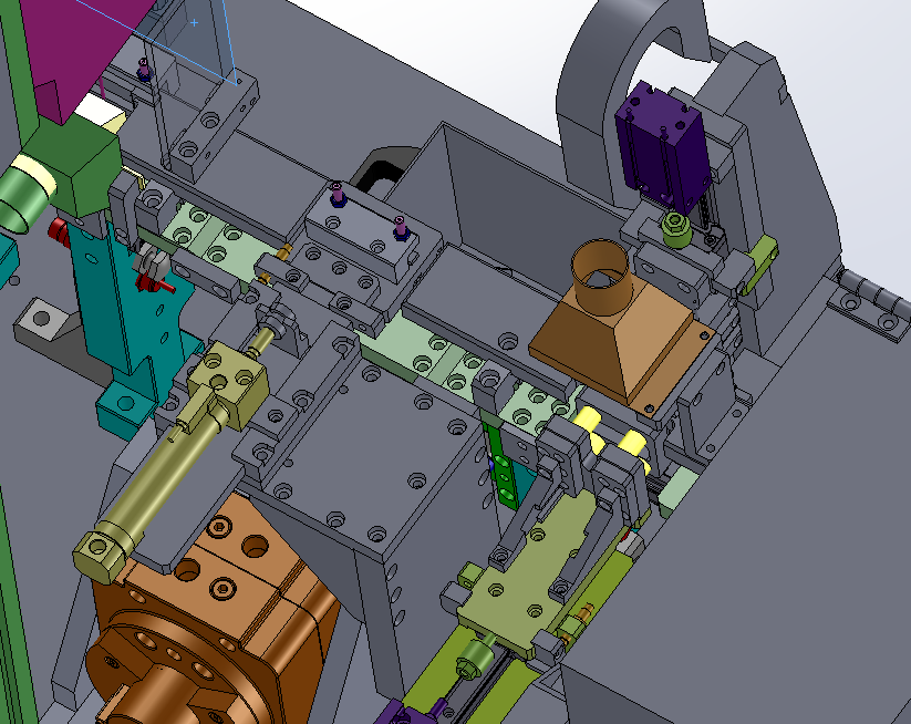 电器配件自动激光打标机sw18