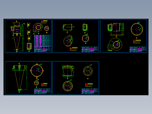 DXS-19单式旋风收尘器制作套图