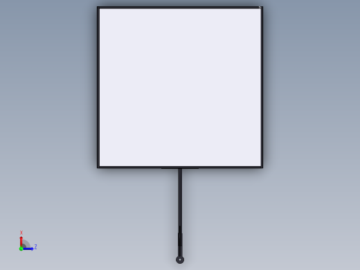 solidworks 电动汽车拖车模型俯视缩略图
