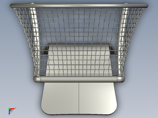 时尚风格藤椅造型俯视缩略图