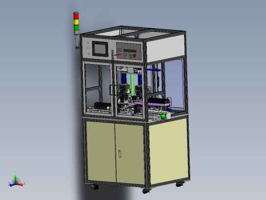 接触器自动装配机3D图纸 E097