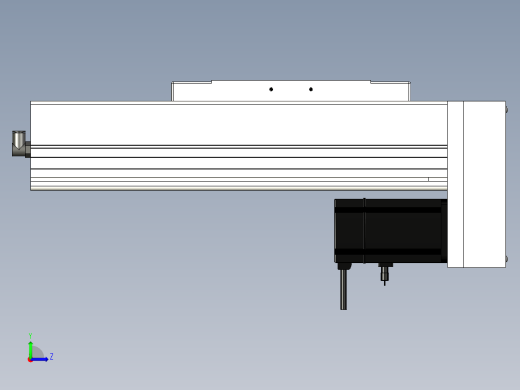 Toyo东佑达直线模组-ECH22-100-BM-M75-C4左视缩略图