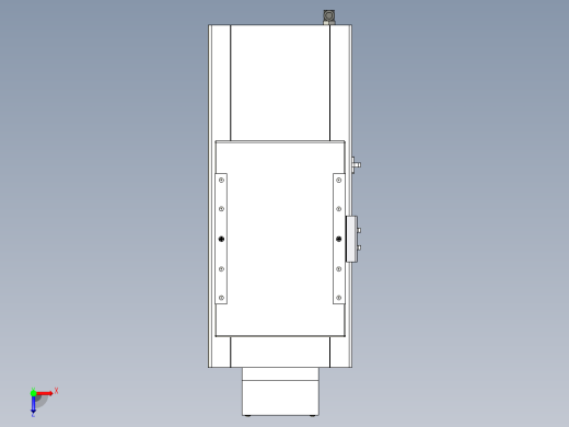 Toyo东佑达直线模组-ECH22-100-BM-M75-C4俯视缩略图