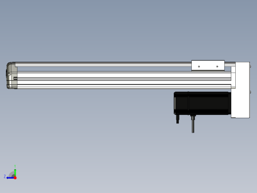 Toyo东佑达直线模组-ETH13-450-BM-400W+煞車右视缩略图