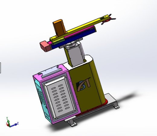 四轴冲压机械手 机械自动化 机械3D缩略图