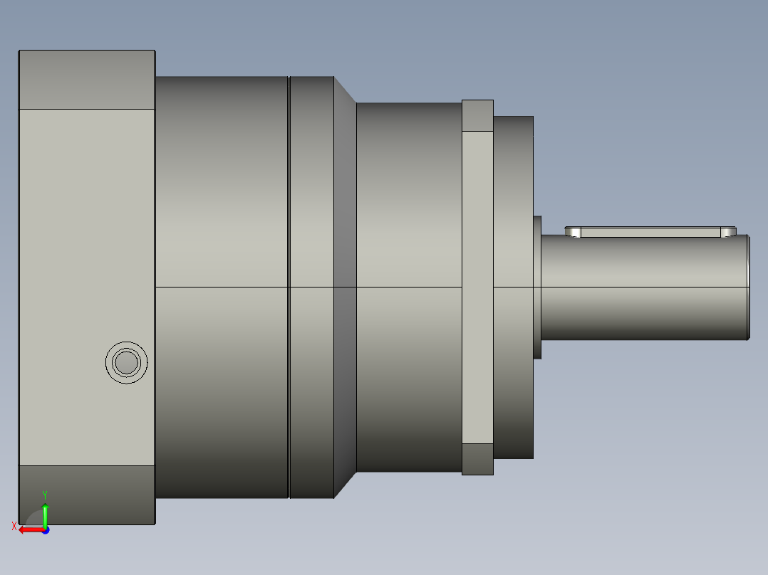 斜齿PHL142-L1 35-114.3-200-M12.STEP后视图