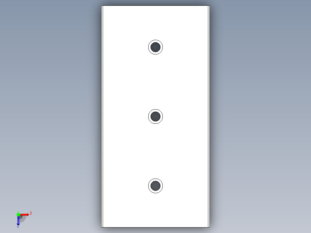 型材-BR 10MM FLAT-TEE SLIDER KJN530329俯视图