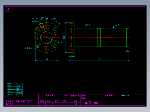 山云日尚SYS滚珠丝杠DFS20082