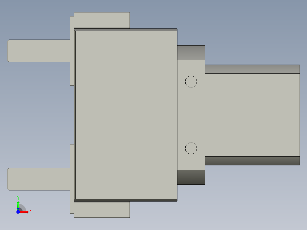普通气爪PH01K-20C前视图