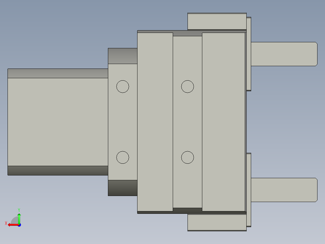 普通气爪PH01K-20C后视图