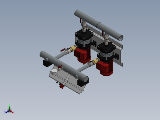 10巴泵正等轴测缩略图