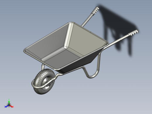 手推车独轮推车