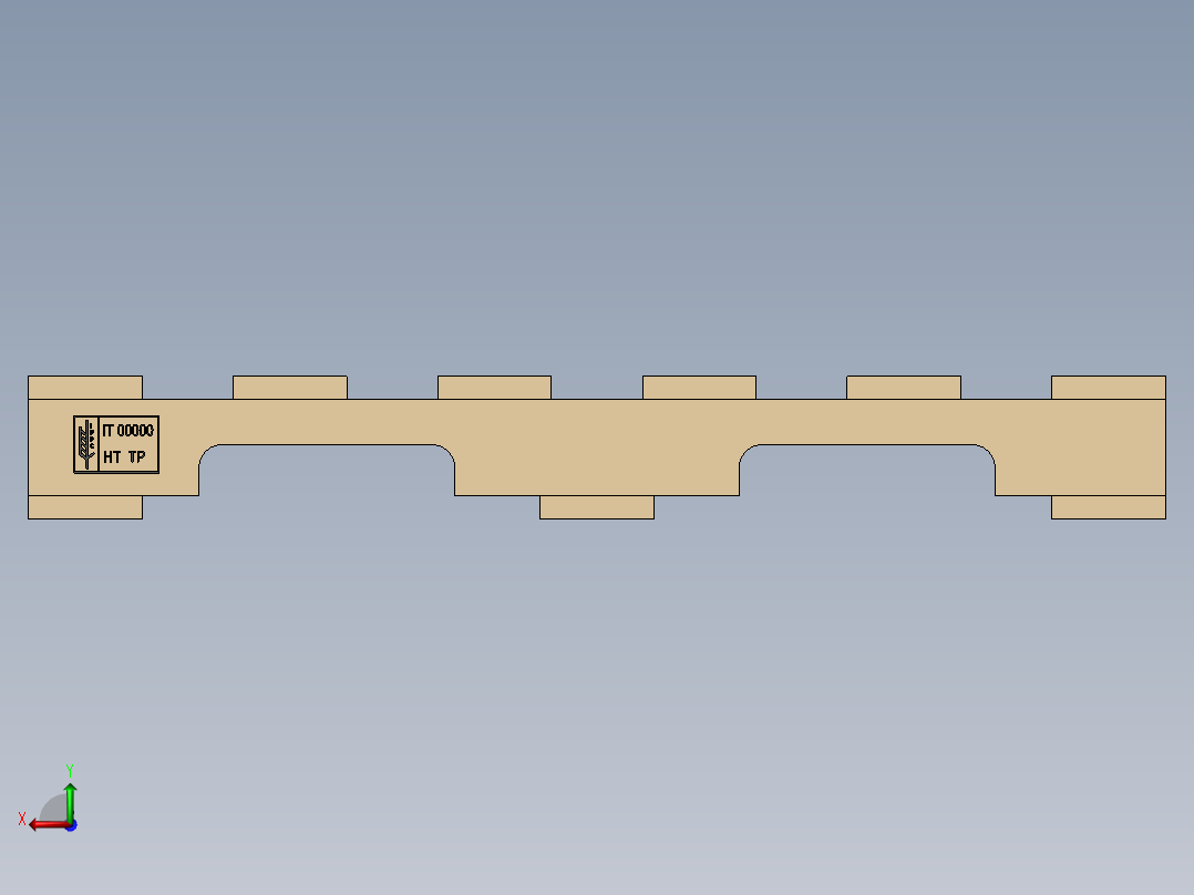 托盘 设计模型 (30)后视图