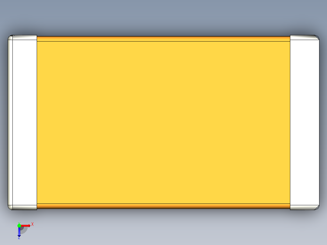 元器件3D封装C1206_18041俯视图