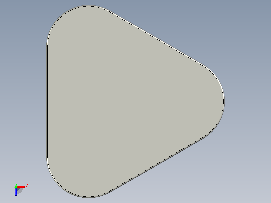 带钢丝腿的桌子俯视图