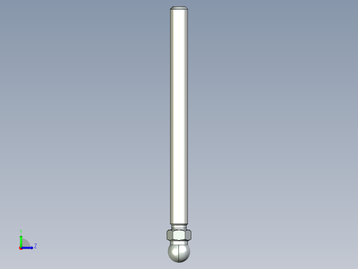 型材-KJN M12X150 THREADED ROD 098DM12150M左视缩略图