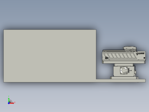 倍程移载机构前视缩略图