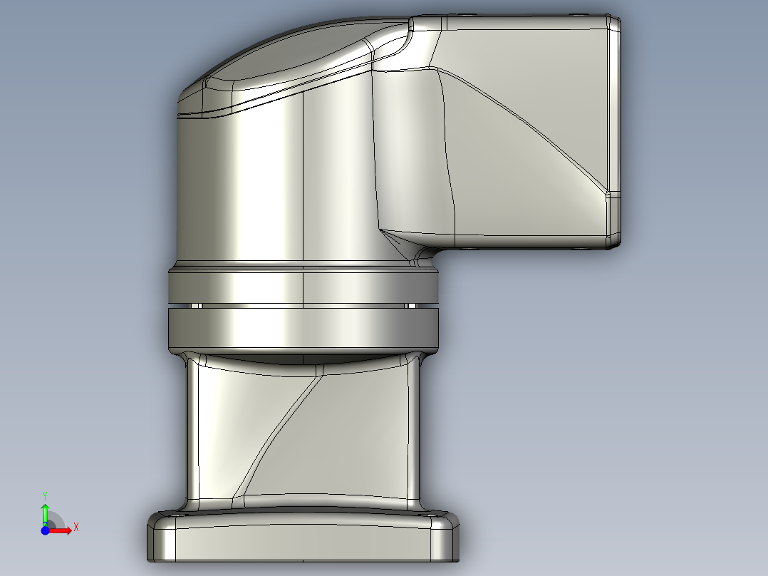 55-75-121高顶座.STEP前视图
