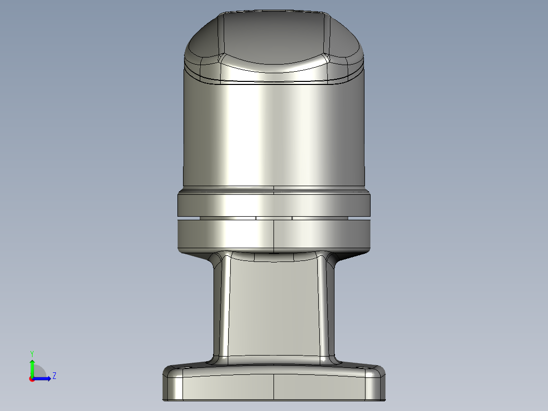 55-75-121高顶座.STEP左视图