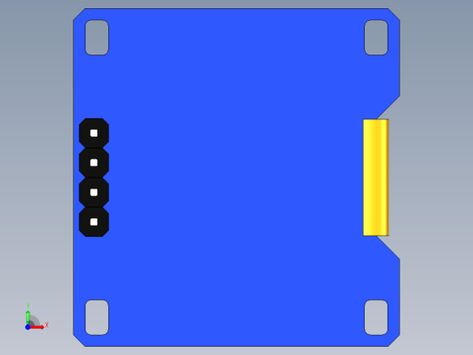 0,96英寸OLED显示模块前视缩略图