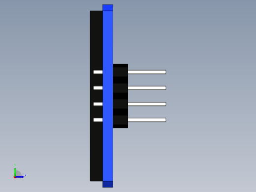 0,96英寸OLED显示模块左视缩略图