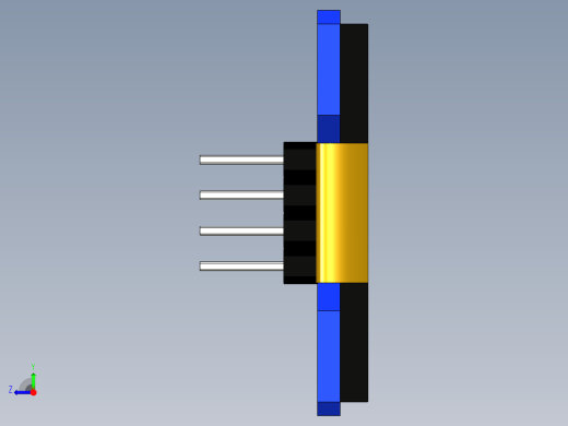 0,96英寸OLED显示模块右视缩略图