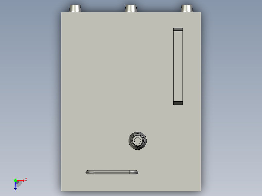 基恩士MD-H9800W_C_kc图纸模型俯视图