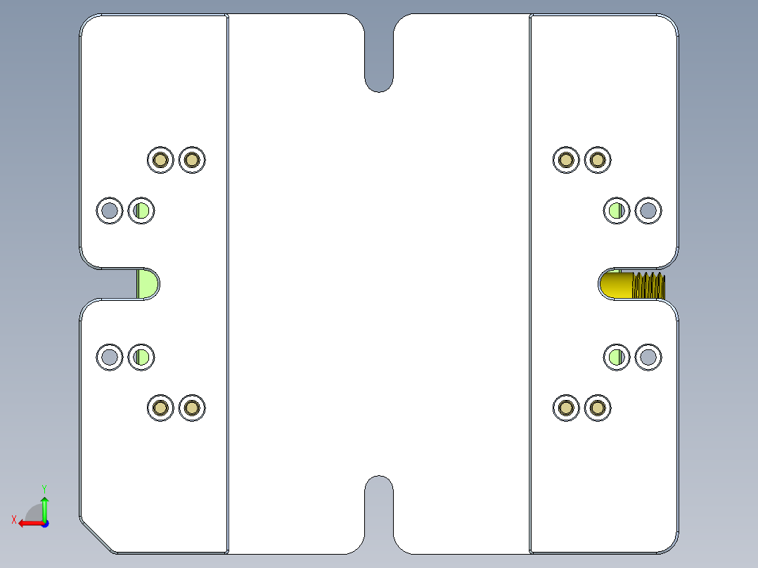 X3-B-笔记本CNC工装夹具三维模型CNC2-1010后视图