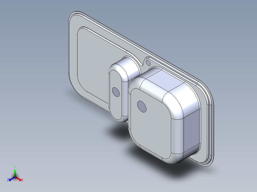 水槽、不锈钢水槽(156)正等轴测图