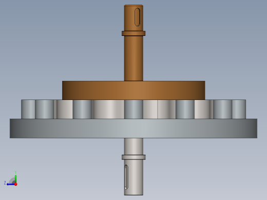 摆线减速器、摆线针轮减速器、减速器(13)右视缩略图