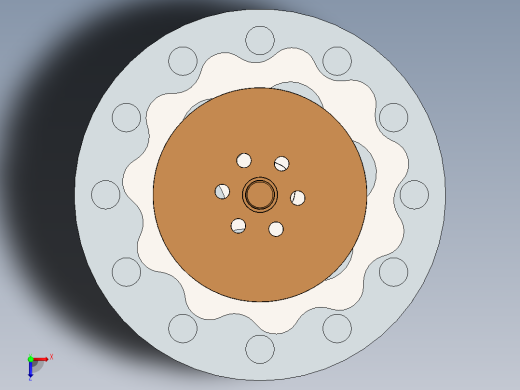 摆线减速器、摆线针轮减速器、减速器(13)俯视缩略图