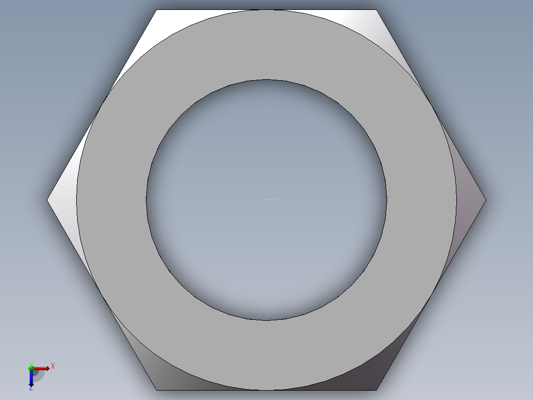 NL+NS 功能螺母、NS-52俯视图