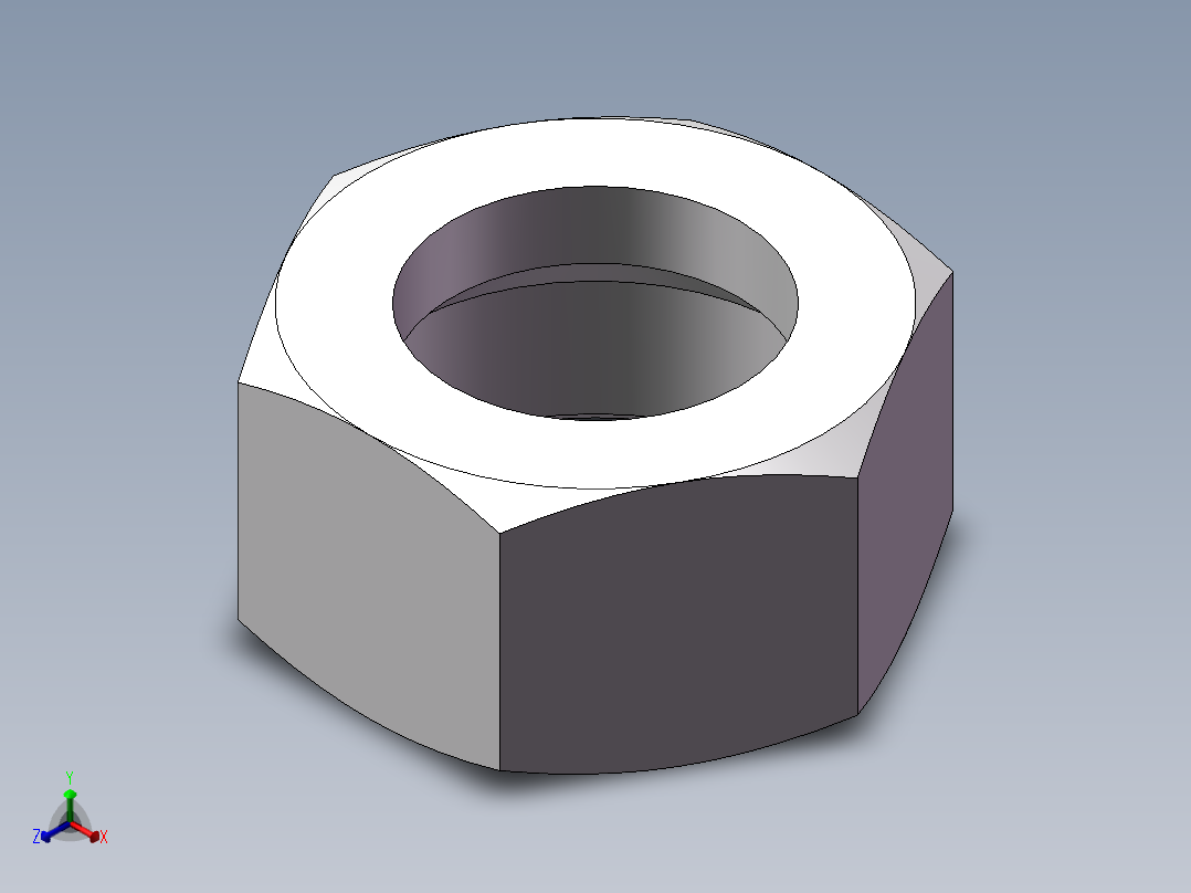NL+NS 功能螺母、NS-52正等轴测图