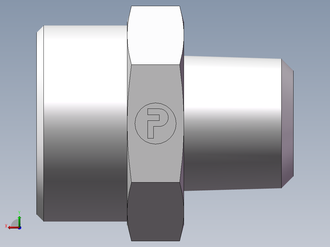 美制锥螺纹、1CN-26-06后视图