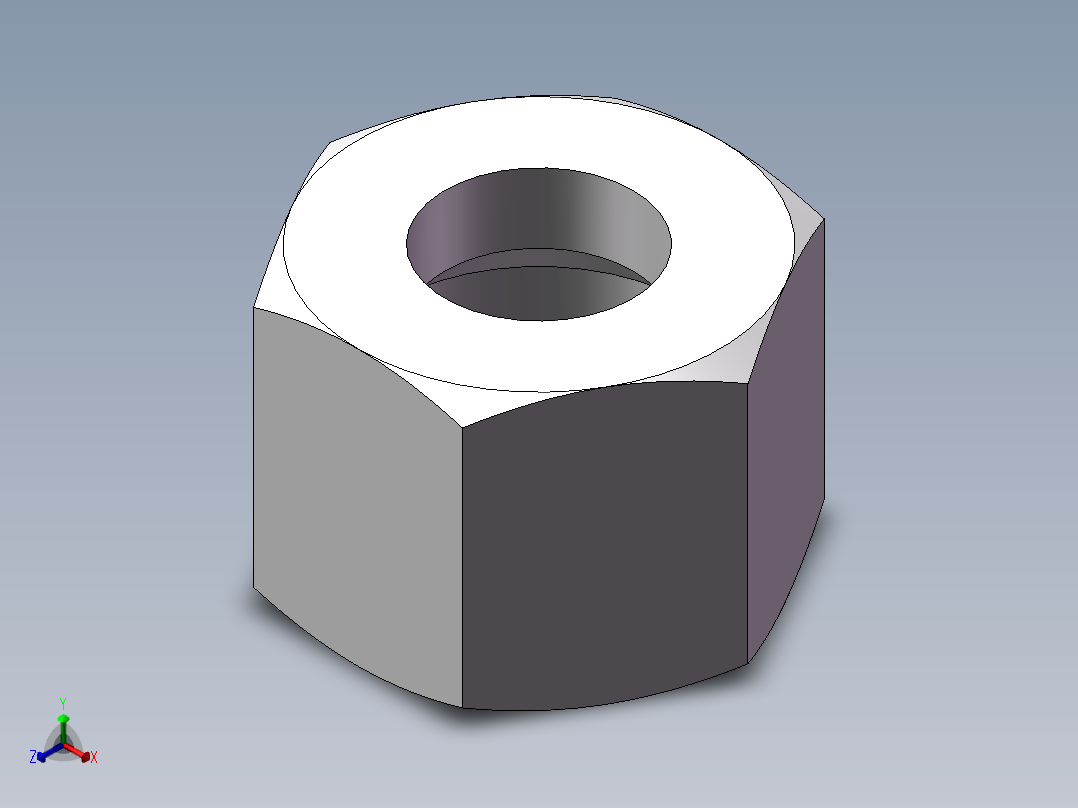 NL+NS 功能螺母、NS-22正等轴测图