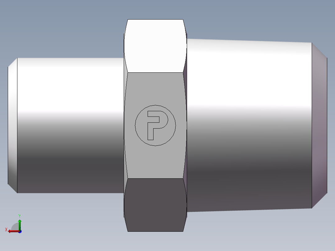 美制锥螺纹、1DN-14-06后视图
