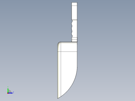 A2004997-塑料铲子左视缩略图