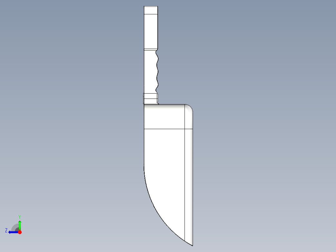 A2004997-塑料铲子右视图