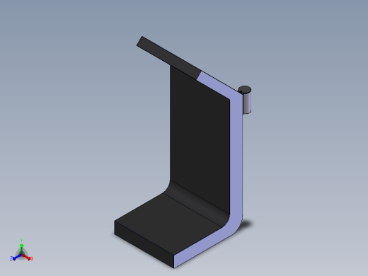 立式触摸屏一体机正等轴测缩略图