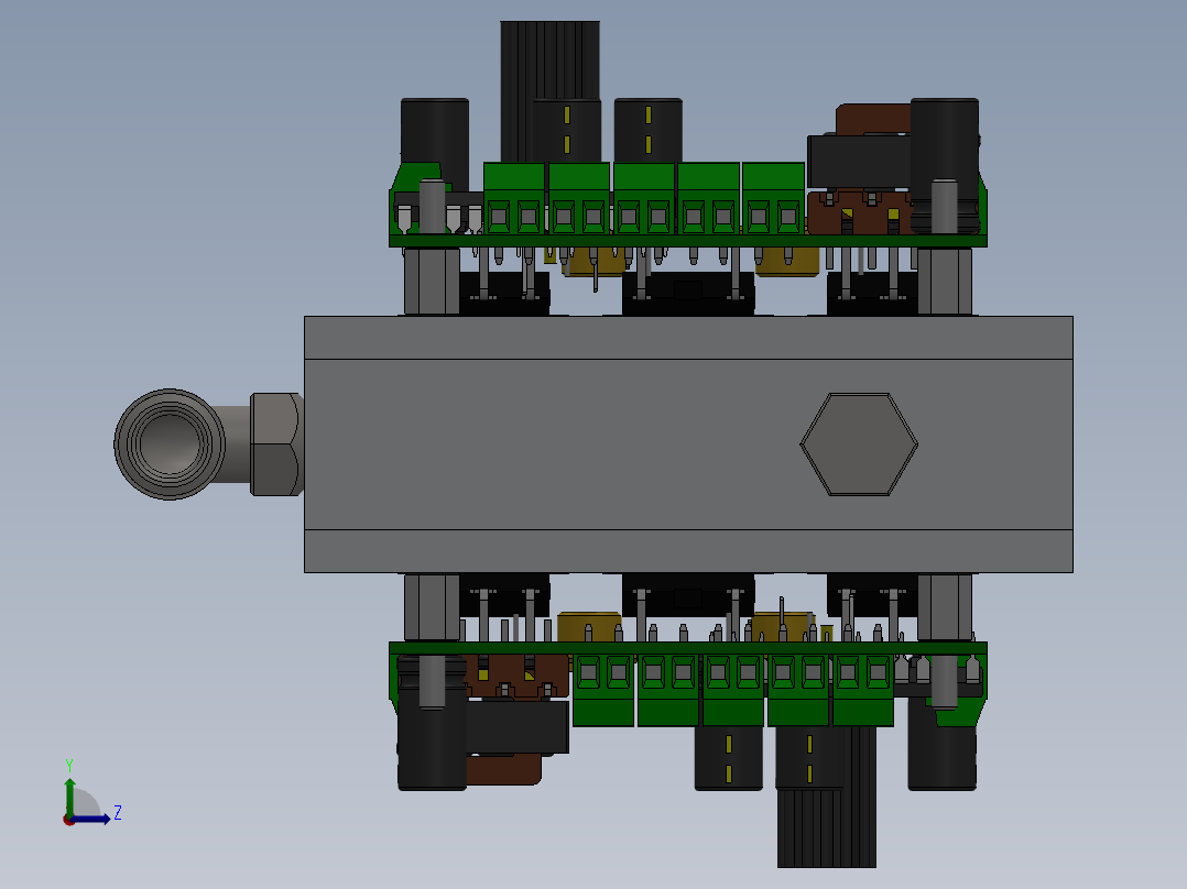 电路板、主板(99)左视图